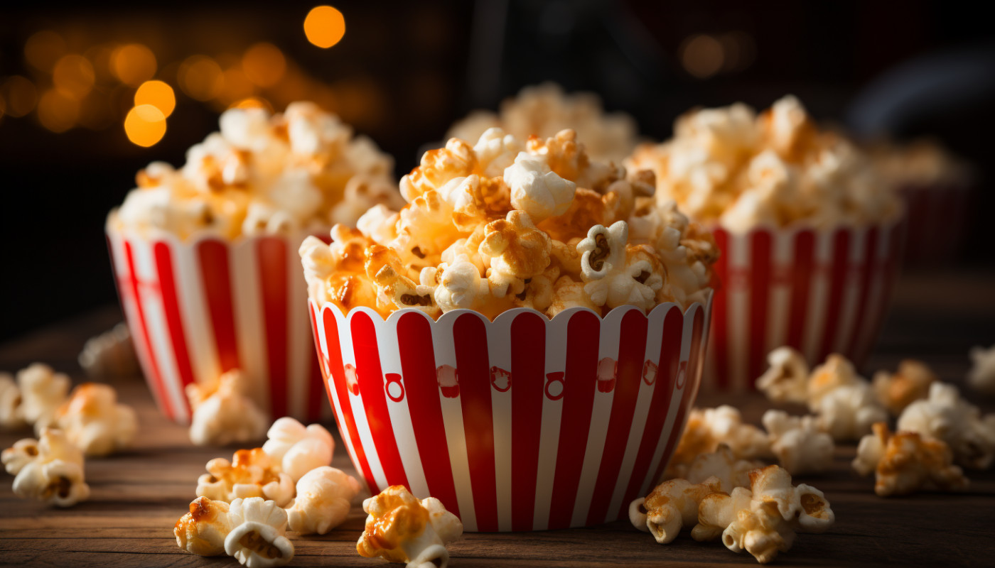 Histoire du popcorn au cinéma